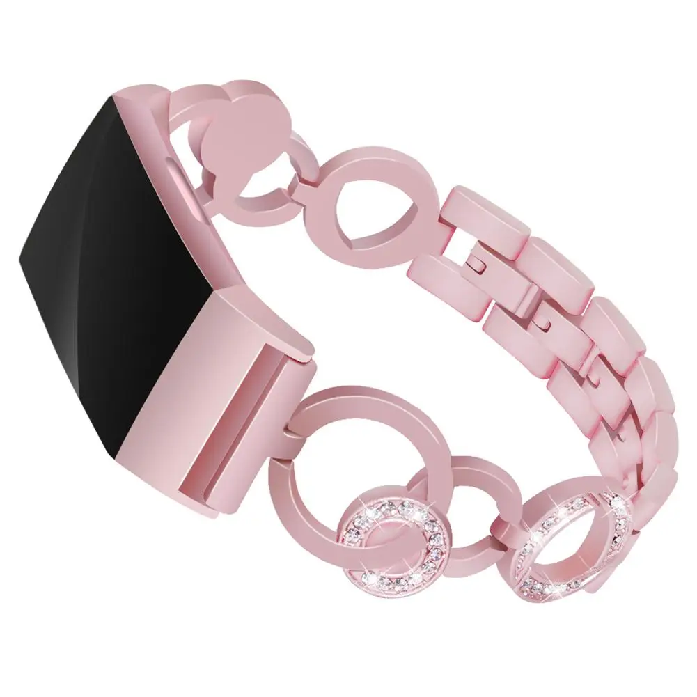

Fashion Rhinestone Replacement Watch Band Wristband for Fitbit Charge 3