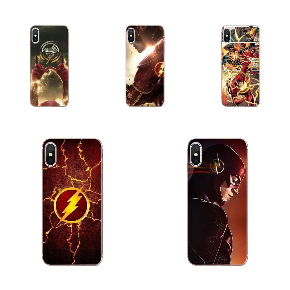 

Print Phone Case Flash Man Superhero For Huawei P8 P9 P10 P20 P30 Mate 7 8 9 10 20 Lite Plus Pro 2017