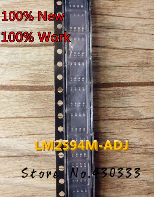 

(5piece) 100% New LM2594M-ADJ 2594M-ADJ LM2594 ADJ SOP8