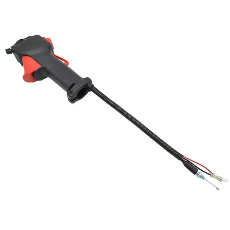 

26mm Handle Switch Throttle Trigger Cable for Trimmer Brush Cutter w/Cable Garden Power Tool Accessories