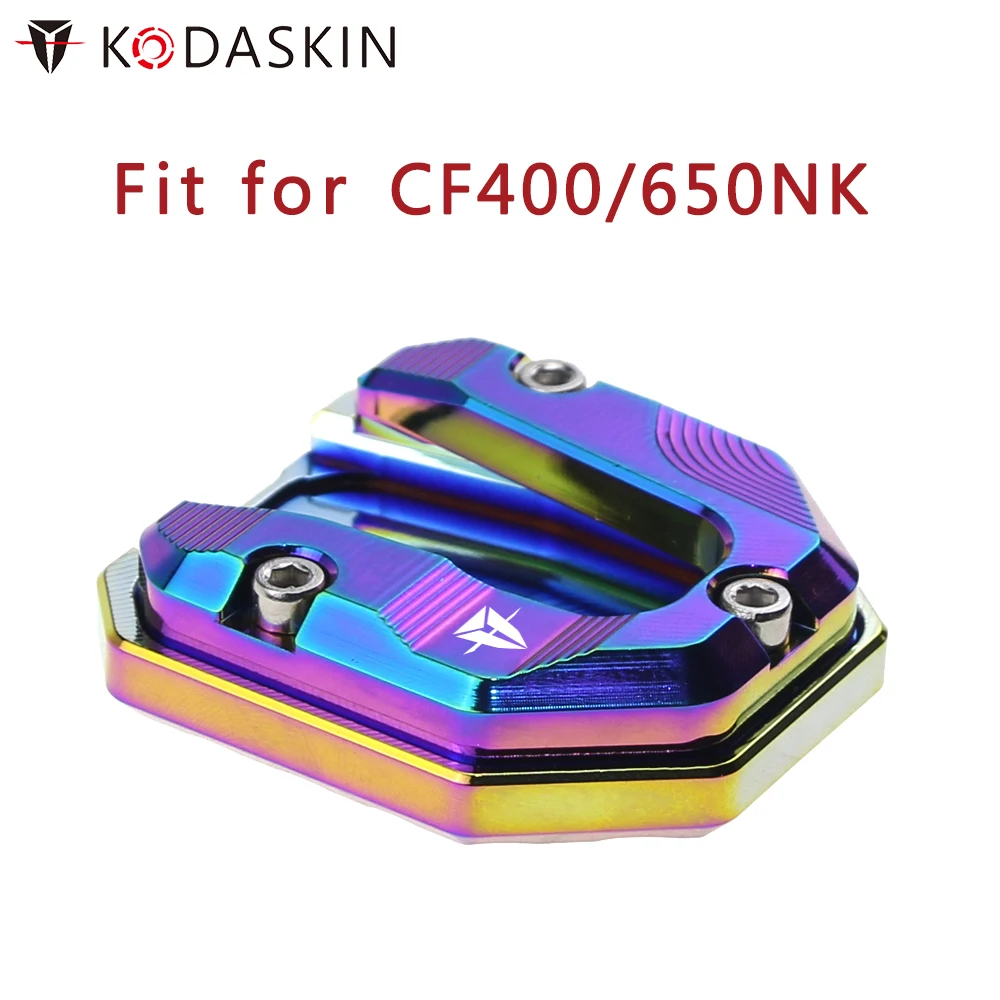 

KODASKIN Motorcycle CNC Aluminum Side Stand Enlarge for CF400 CF650NK