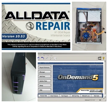 

2017 Alldata and Mitchell Software Have Been Installed Well With MINI Desktop Computer Plus 2000GB Hard Disk Ready To Work