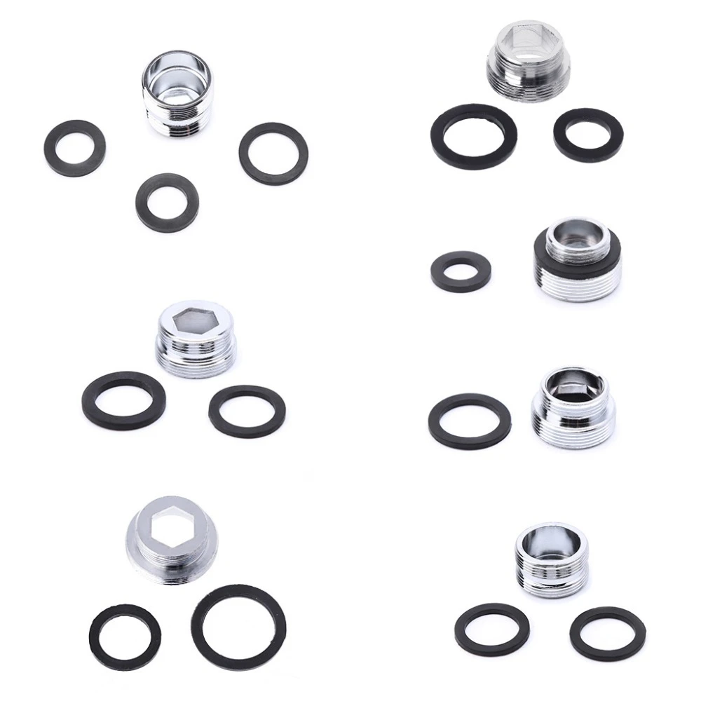 washer Water Saving Adaptor Kitchen Faucet Tap Aerator Connector Outside Thread
