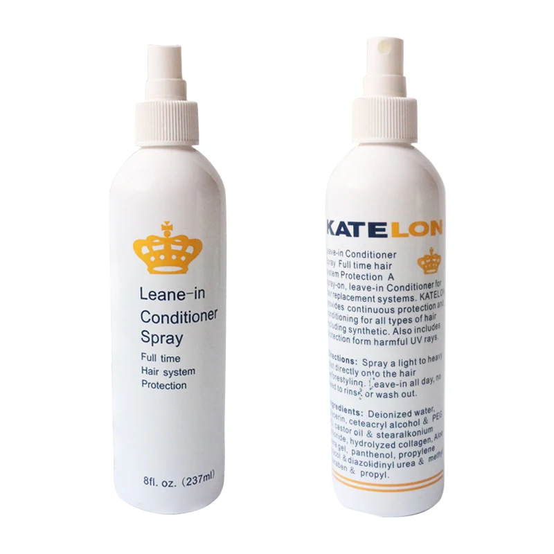 

1 bottle 8fl.oz=237ml Leane-in Conditioner Spary Full Time Hair System Protection For all human remy hair and synthetic hair