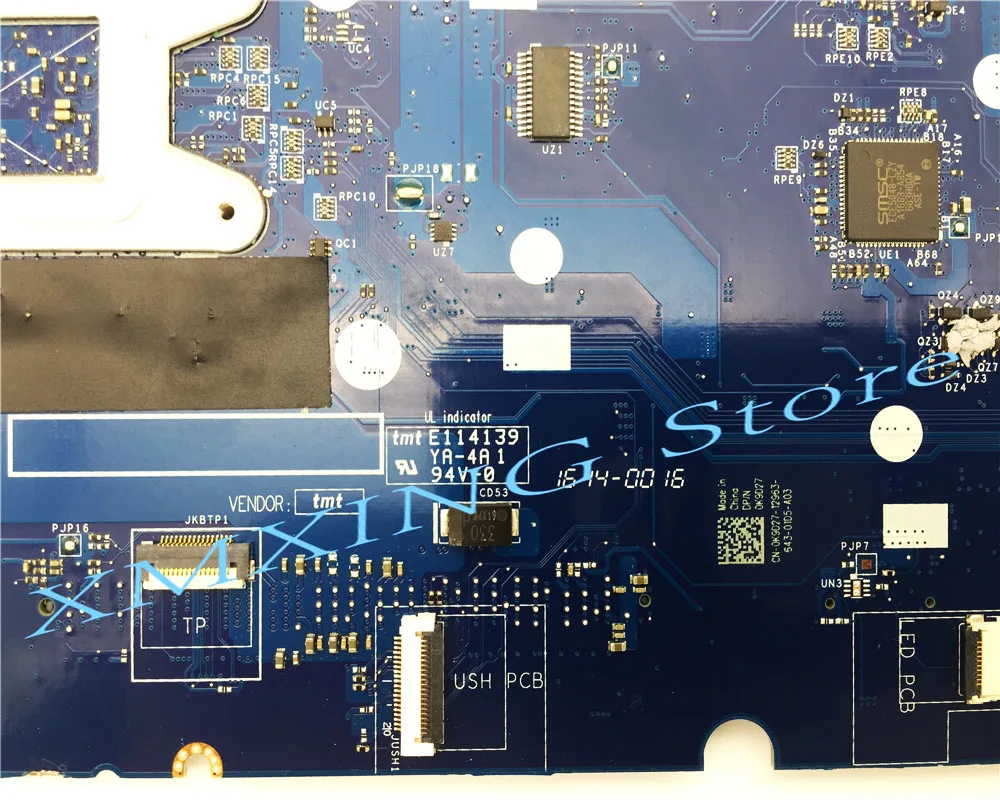 Fulcol для DELL Latitude E5550 Материнская плата ноутбука I7-5600U Процессор LA-A911P CN-0K9D27 0K9D27 K9D27 протестированы работу