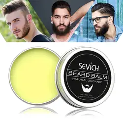 Sevich натуральная борода воск продукт кондиционер Бальзам для бороды здоровый увлажняющий средства ухода за бородой борода смазочные