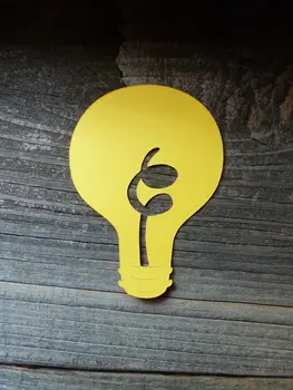 

Lightbulb Punch Bright Idea favor tags wedding wish tree present tag bridal BABY SHOWER Birthday Blank Cards lable Scrapbook