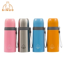 Marke Neue Sinuo 4 Farben Drink Edelstahl Tragbaren Thermoskanne Tasse Thermosflasche Thermoskanne Becher Flasche Gerade Tasse NB-350F-4
