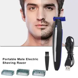 Бритва Перезаряжаемые бритвы безопасности Peronal волос очистки бритвы Триммер и станок Hyper-Расширенный Smart бритвы для Для мужчин