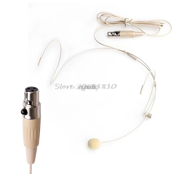 

Dual Ear Head Headset Mic Headworn Microphone For ALL XLR 3PIN TA3F Whosale&Dropship