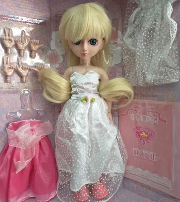 11 ''29 см кукла Blyth, куклы-реборн для тела, сделай сам, платье для макияжа, 30 см, 1/6, игрушки, мода, ледяная кукла BJD, специальная