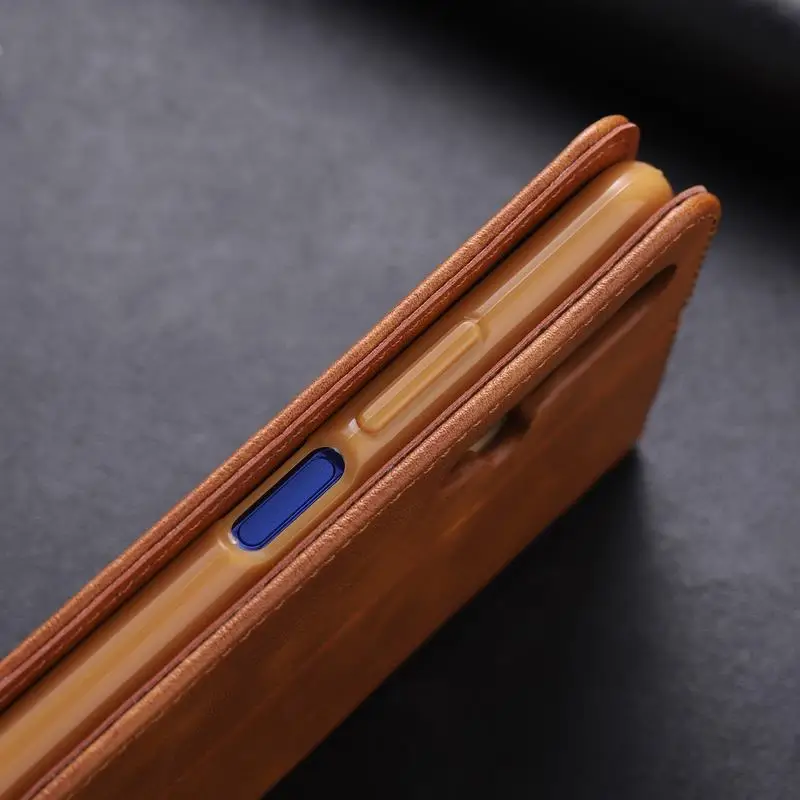 Чехол для Honor 20 Pro, роскошный Магнитный Флип, винтажный однотонный матовый кошелек, кожаные чехлы для телефонов Huawei Honor 20pro 20 Coque