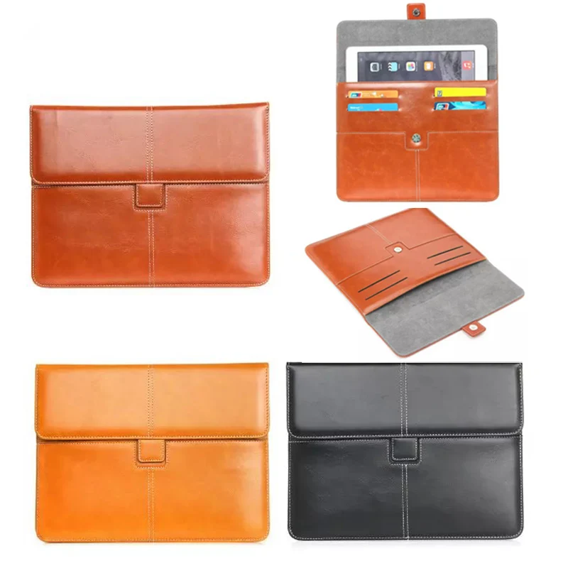 

Luxury Leather case cover For Alcatel Onetouch Pop 10 Universal for 9" 10" Android tablet bags w/ Credit Cards Holder Y2D48D