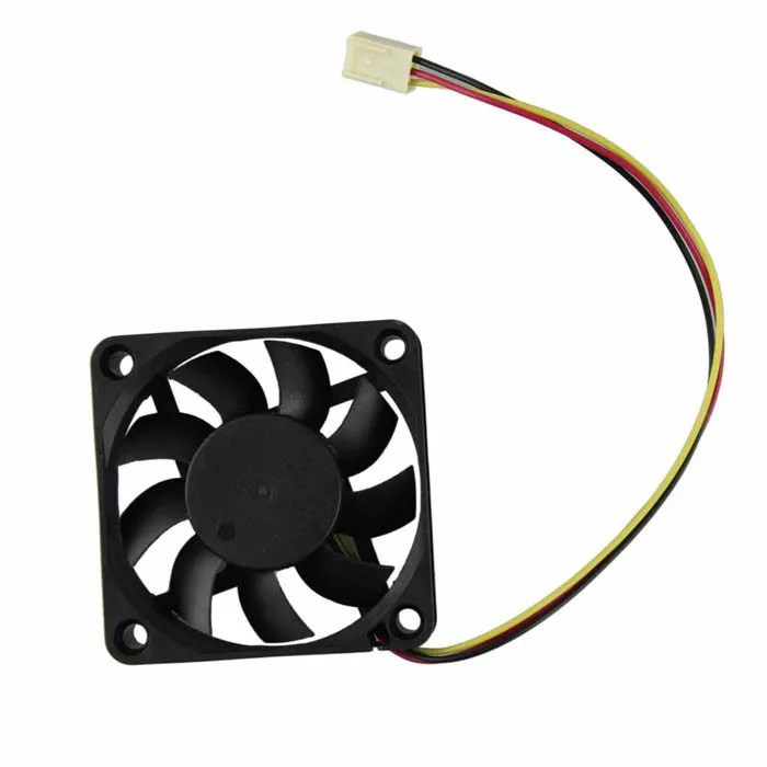 

New Compatible Cooling Fan 60mm PC CPU Cooling Fan 12v 3 Pin Computer Case Cooler Quiet Molex Connector #T2