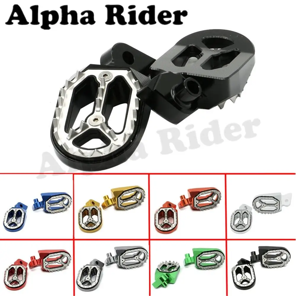 

Motocross Footrest Foot Peg Pedal for Yamaha YZ 85/125/250/250F 1999-2015 WR250F 99-15 YZ450F 2004-2015 Off-Road Pit Dirt Bikes