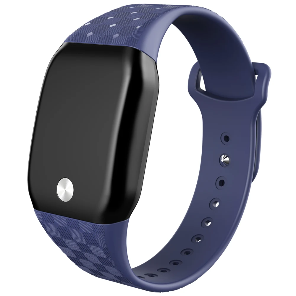

New Waterproof Blood Pressure Smart Bracelet Blood Oxygen Heart Rate Alarm Call Reminder