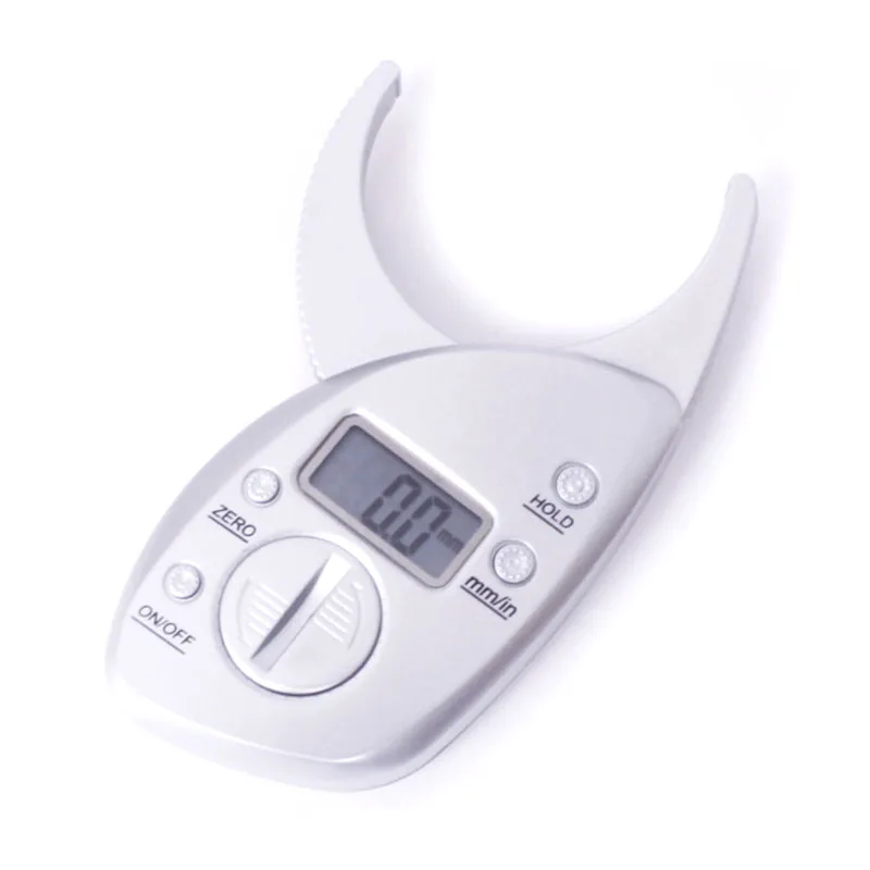 Body Fat Caliper Monitors Electronic Digital Display Skin Muscle Tester Body Fats Analyzer Tape