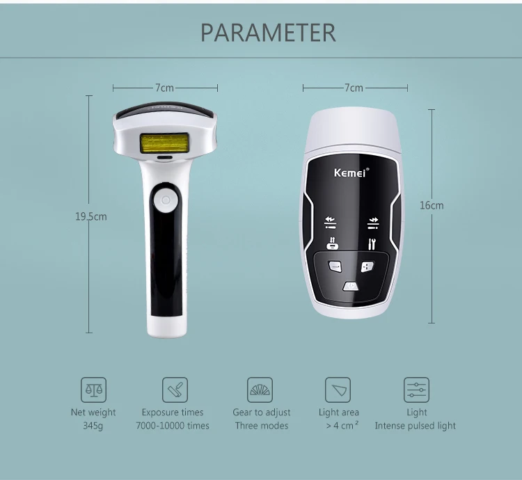 Kemei6812 IPL Перманентный безболезненный лазерный эпилятор женский эпилятор для тела Бритва Электрический эпилятор бритва