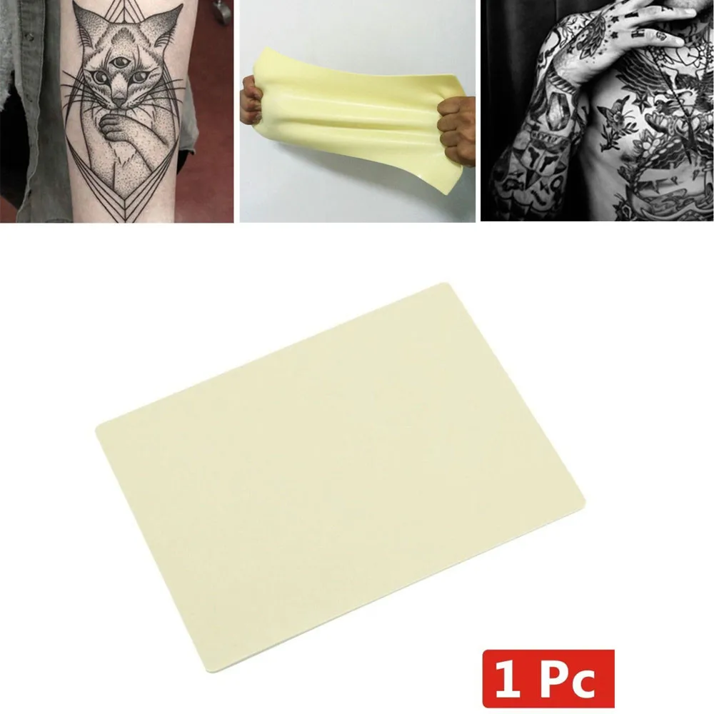 

2018 New Fashion 1Pcs Learn Blank Tattoo Tattoos Fake False Practice Skin 20x15cm Synthetic Maquiagem Drop Shipping