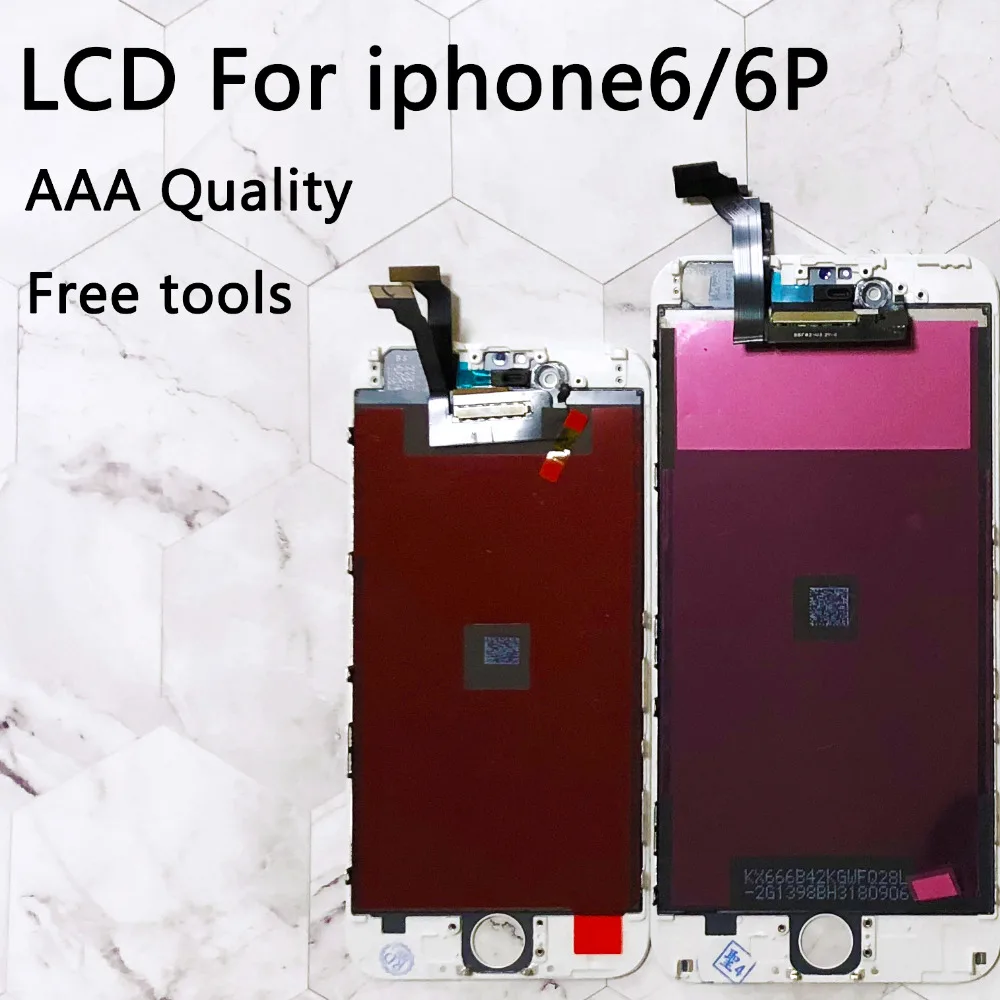 For iPhone 6 LCD Display Touch Screen Digitizer Replacement 5.5 inch AAA Quality No Dead Pixel For iPhone 6 plus LCD Screen 4.7\