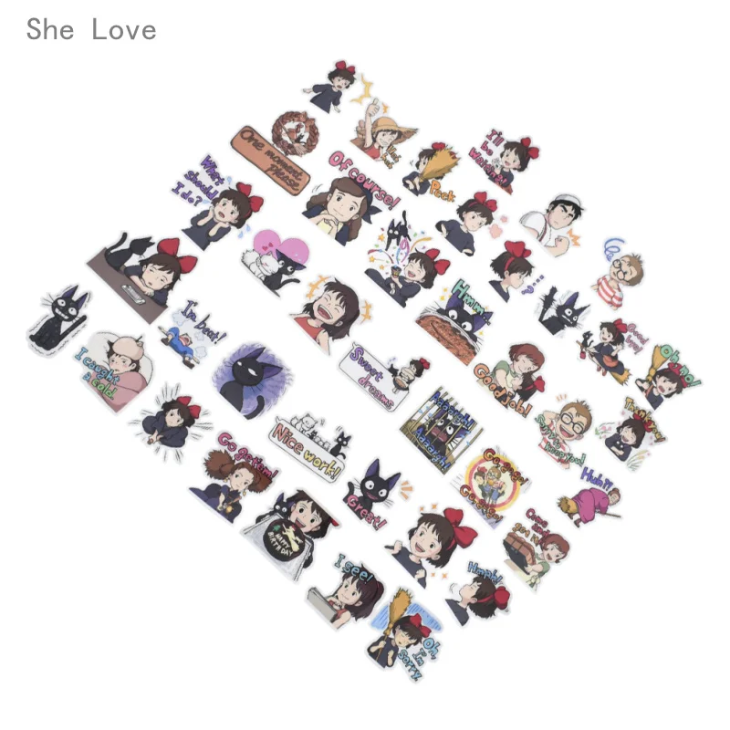 

She Love Cute Self-made Kiki's Delivery Service Scrapbooking Decorative Stickers DIY Craft Photo Albums