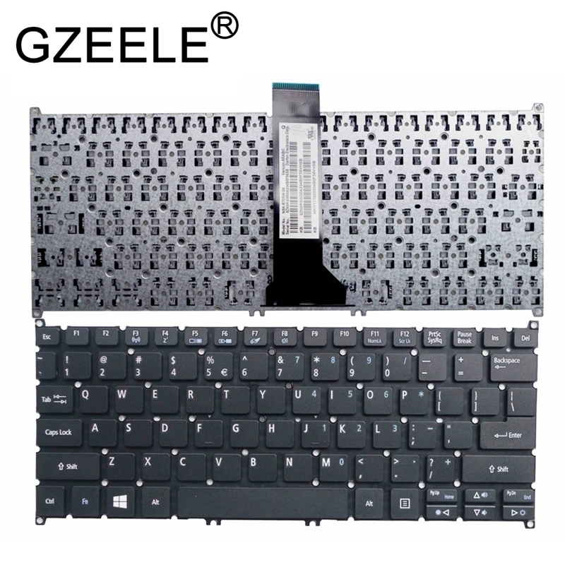 GZEELE для acer Aspire V3-111P V3-112P V3-331 V3-371 V3-372 V3-372T E3-111 E3-112M ES1-111 es1-111M ES1-311 клавиатура