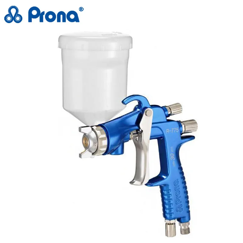 

Prona R-775 Manual Spray Gun with cup,1.5 2.0 2.5mm nozzle,Automobile furniture, hardware tool, R775 spray gun