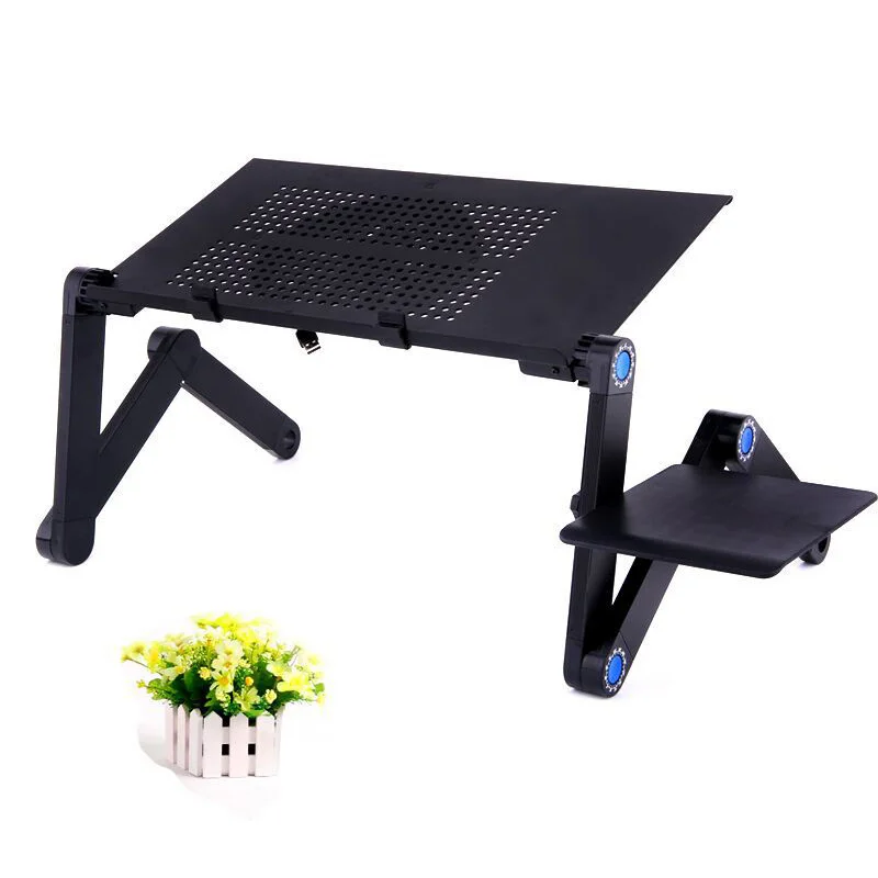 Ergonomic Laptop Desk Vented Lap Computer Bed Table Portable E