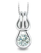 

925 sterling silver pendant girls Necklace Pendant Bridal Silver