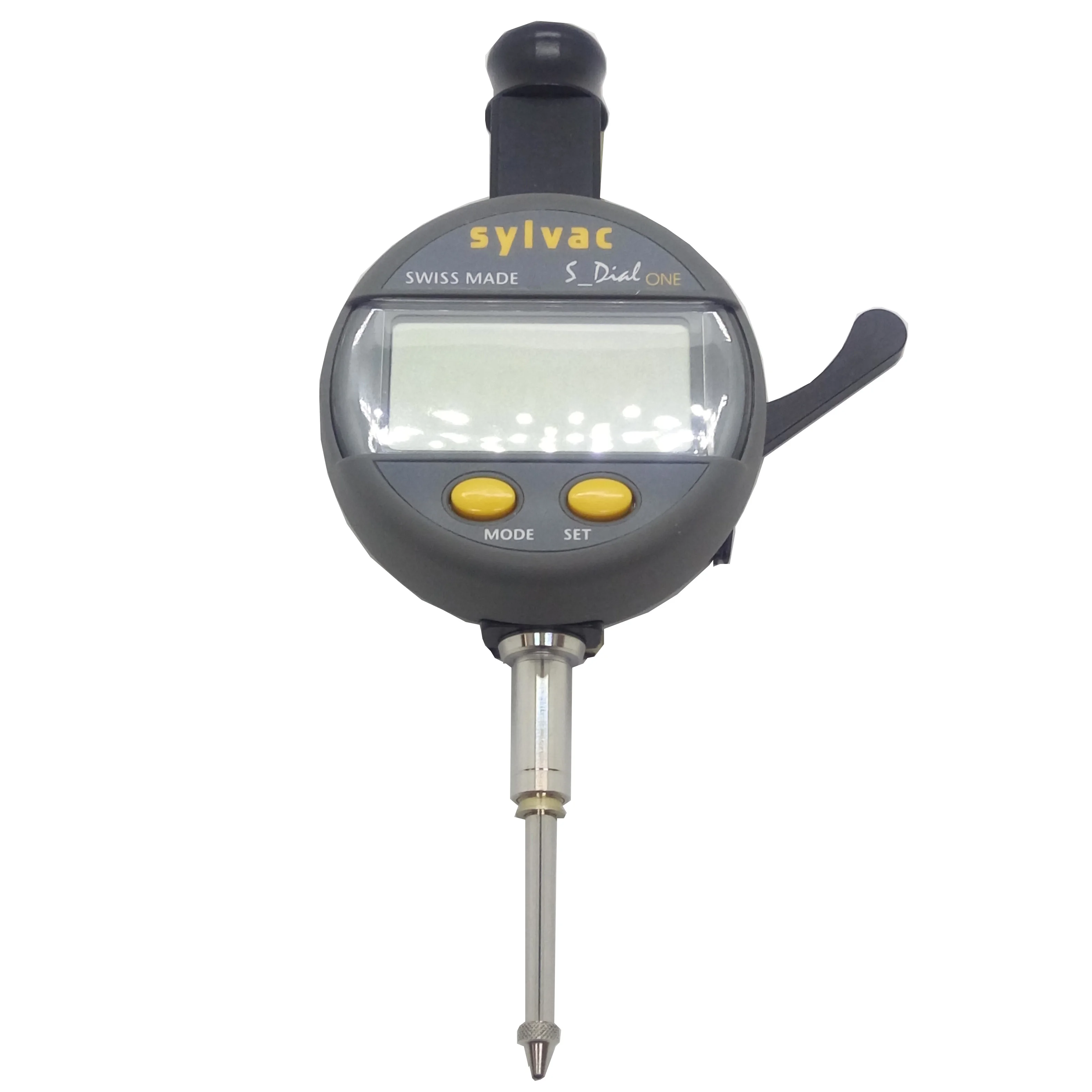 

SYLVAC 905.0141 Measuring Range 0-25mm Resolution 0.01mm with Lifting handle Swiss Made S_Dial ONE Digital Indicators