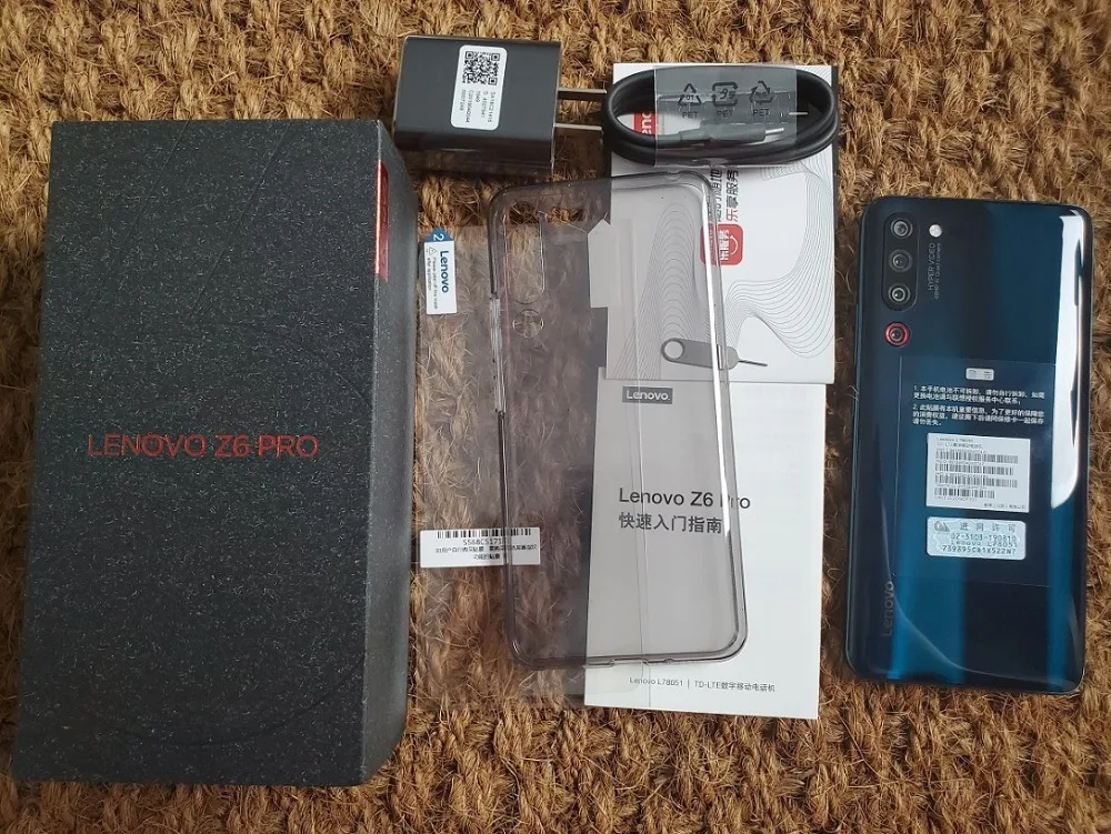 Мобильный телефон lenovo Z6 Pro с глобальной прошивкой, 6 ГБ/8 ГБ+ 128 ГБ, 4000 мАч, Snapdragon 855, 6,39 дюймов, 48мп, четырехъядерный, 4 K, видео-смартфон