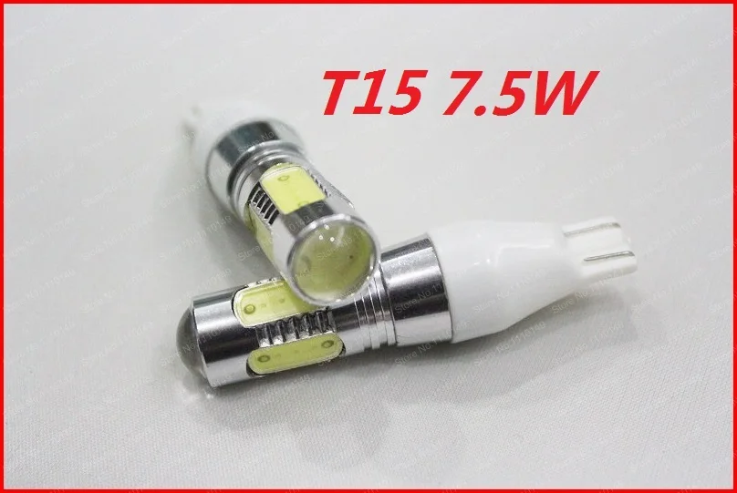 

1 pair 7.5W T15 LED turning light Reverse Light brake lamp T15 LED Car Auto Bulb High Power Free shipping
