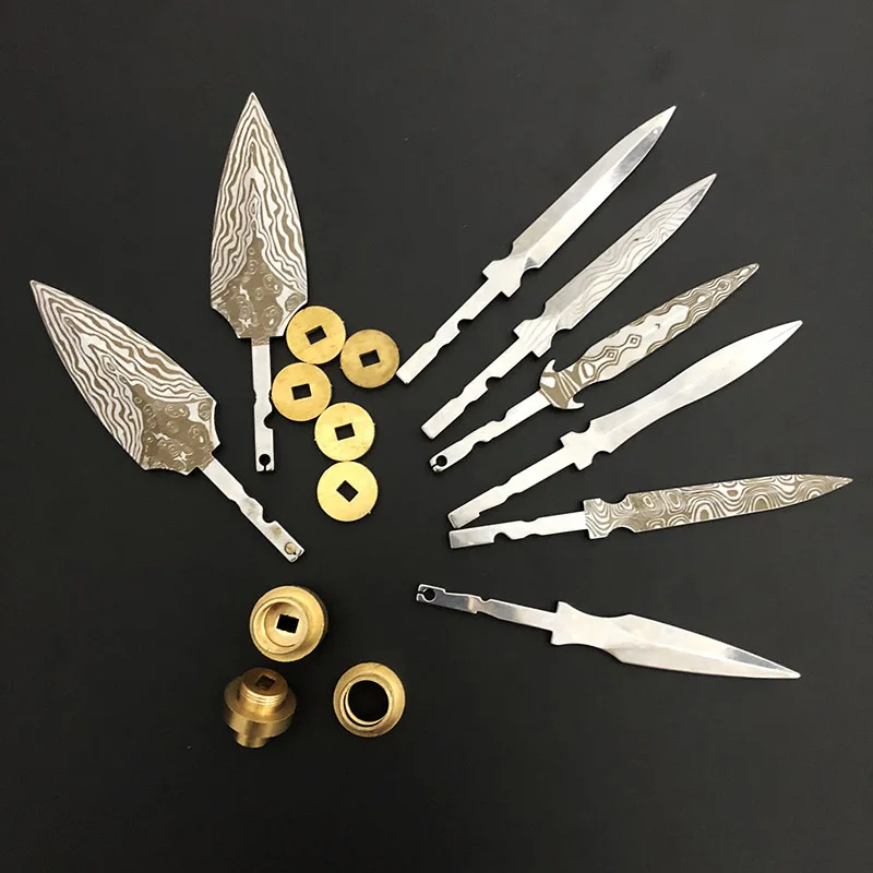

DIY Handmade Tea Knife Stainless Steel Fixed Blade Multi Function Pocket Knives Portable Emergency Survival EDC Tools Travel Kit