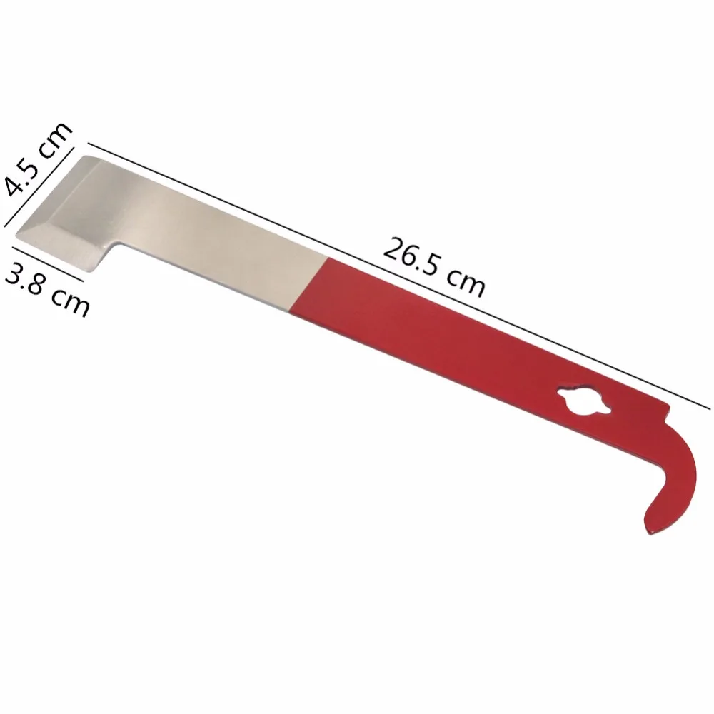 1 шт. инструменты для пчеловодства практичный пчелиный хранитель J Форма Инструмент пчеловода для улья из нержавеющей стали инструменты для пчел