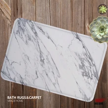 [MIAOJI] Ретро архаичный Печатный искусственный мрамор гранит камень зерна мягкий ковер коврик для ванной коврик впитывающий нескользящий 40x60 см