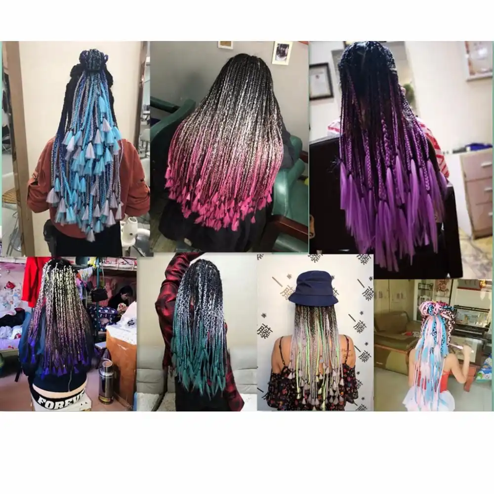 Dream Ice S Synthetic Jumbo Braiding Hair Extensions 24inch 100g