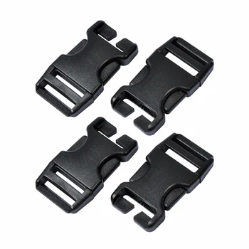 Alternative view of POM Nylon Buckle for Bags Belts Garments DIY Sewing Hardware Durable Backpack Side Release Triglide Ladderlock Kit Webbing Strap