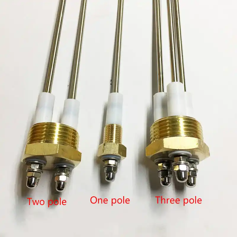 Boiler water level electrode, water level probe, stainless steel thread