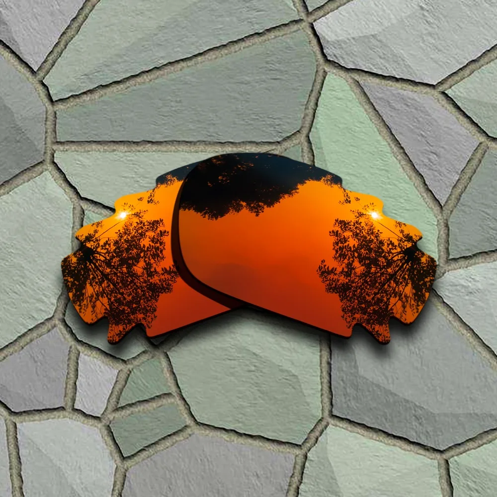 Lenti Di Ricambio Polarizzate Per Occhiali Da Sole Rossi Arancioni Per Oakley Jawbone Ventilate