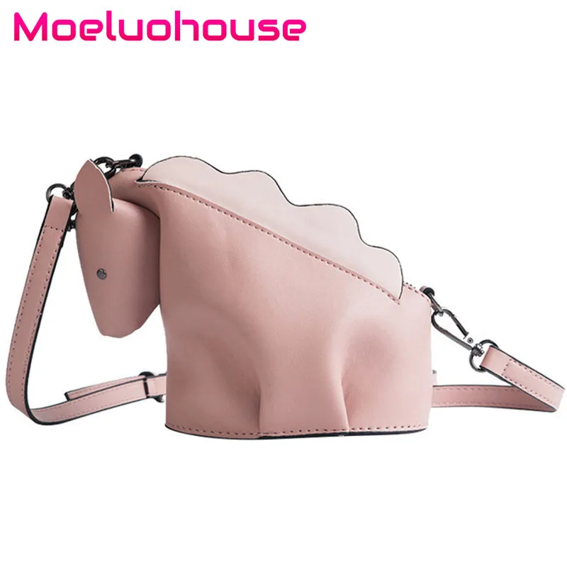 Для женщин Mori Girl плеча Crossbody сумка Лошадь Форма молнии корейский стиль модные