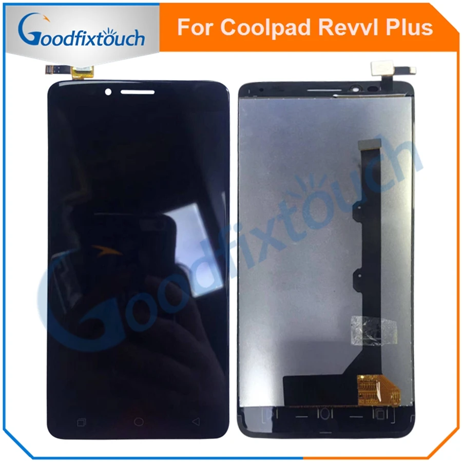 Для Coolpad T-Mobile Revvl Plus C3701A сенсорный экран дигитайзер ЖК-дисплей в сборе запасные