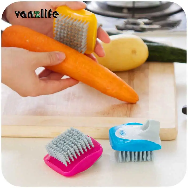 Buy vanzlife Mini fruits and vegetables cleaning brush
