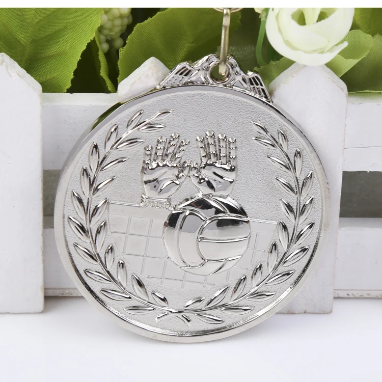 

Volleyball Medals 1Set Contain 1pcs Gold Color Medal and 1pcs Silver Color Medal and 1pcs Branze Color Medal =3pcs