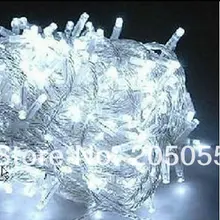 30 м 300 светодиодный Сказочный вечерние Свадебные Рождественские светящаяся гирлянда Рождественский Декор 8 сверкающих режимов Дерево DIY мерцание 220 В EU-WHITE