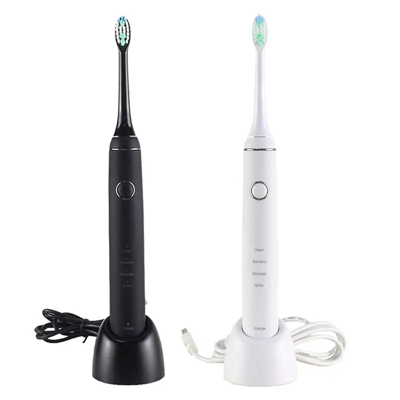 

Upgraded Sonic Electric Toothbrush Ultrasonic Wireless Rechargeable Waterproof Tooth Brush Soft Hair Universal Vibration Toothbr