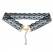 Hot sale cheap jewelry Retro Gothic Punk Colored Collar Lace collar Simple female necklace for women free shipping free shipping wholesale false collar 2 layers lace collar necktie tie necklace jewelry
