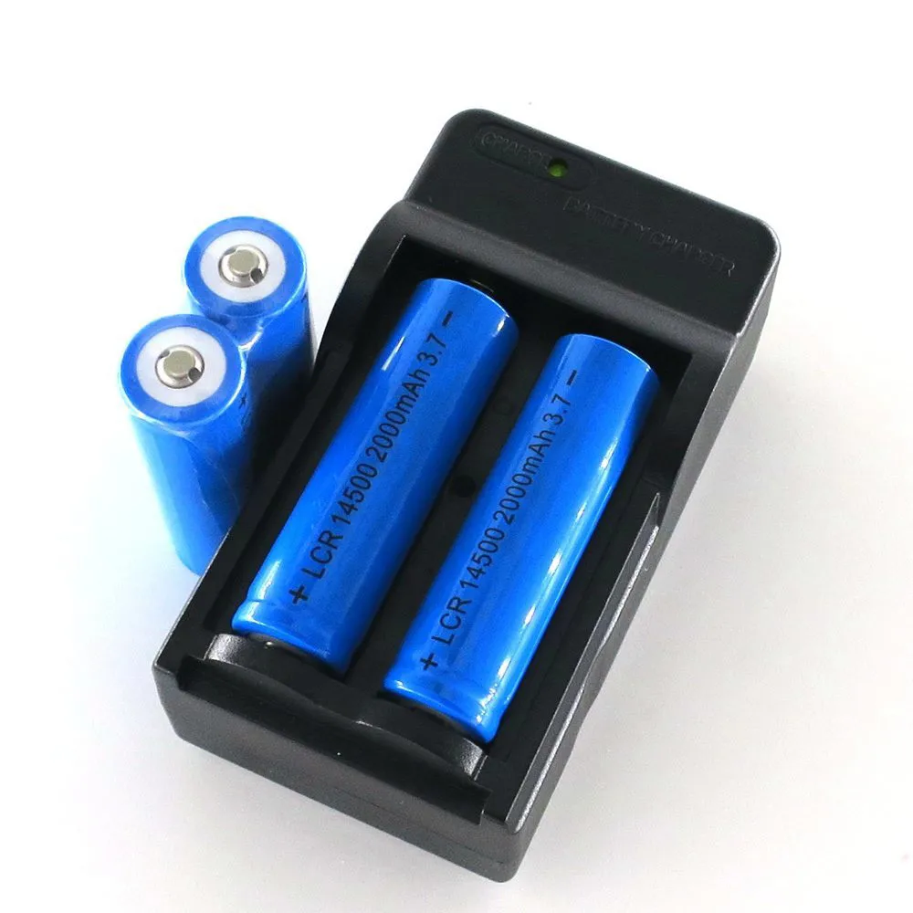 Clearance Electric Bicycle Battery 4x 2000mAh 14500 Rechargeable Li-ion Battery durable For LED Flashlight+CR123A Charger 0 Clearance Electric Bicycle Battery 4x 2000mAh 14500 Rechargeable Li-ion Battery durable For LED Flashlight+CR123A Charger 0