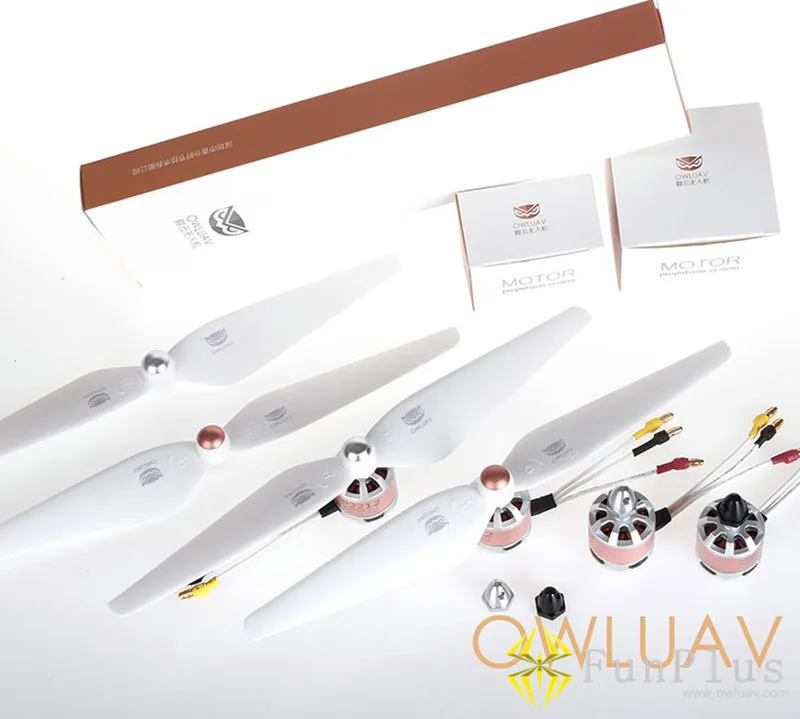 

OWLUAV 2212 1000KV Brushless Motor 9545 CW CCW 9.5 Inch Self-locking Propellers Combo for RC Quadcopter FPV Drone Multicopter