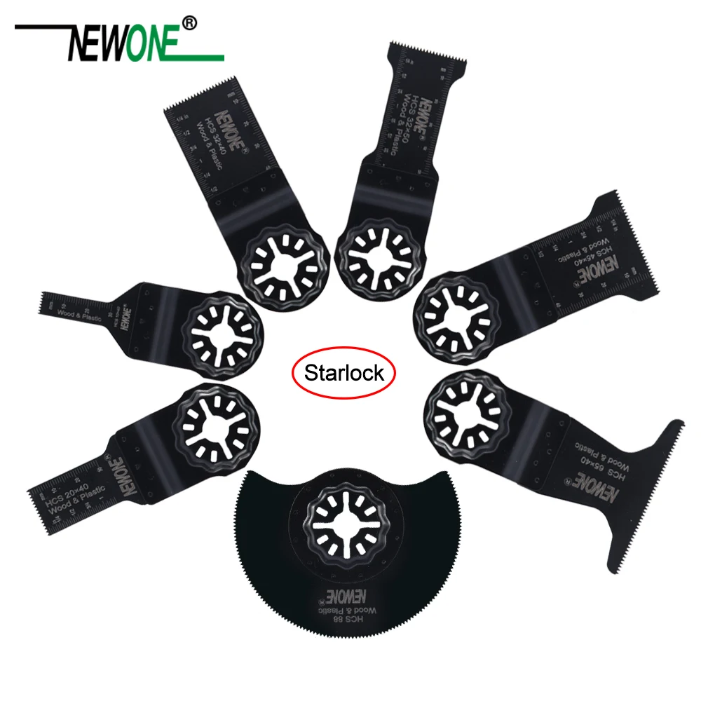 Newone One-piece E-cut Multi Saw Blade Oscillating Tool Blades fit for Bosch and Fein starlock multi-tools