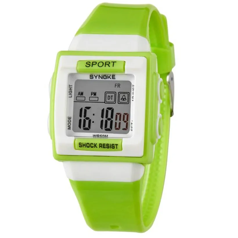 

SYNOKE The new children's electronic watches fashion High quality men and women sport watch Fashion Accessories